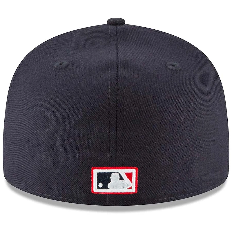 Boston Red Sox New Era Navy Cooperstown 59FIFTY Fitted Hat