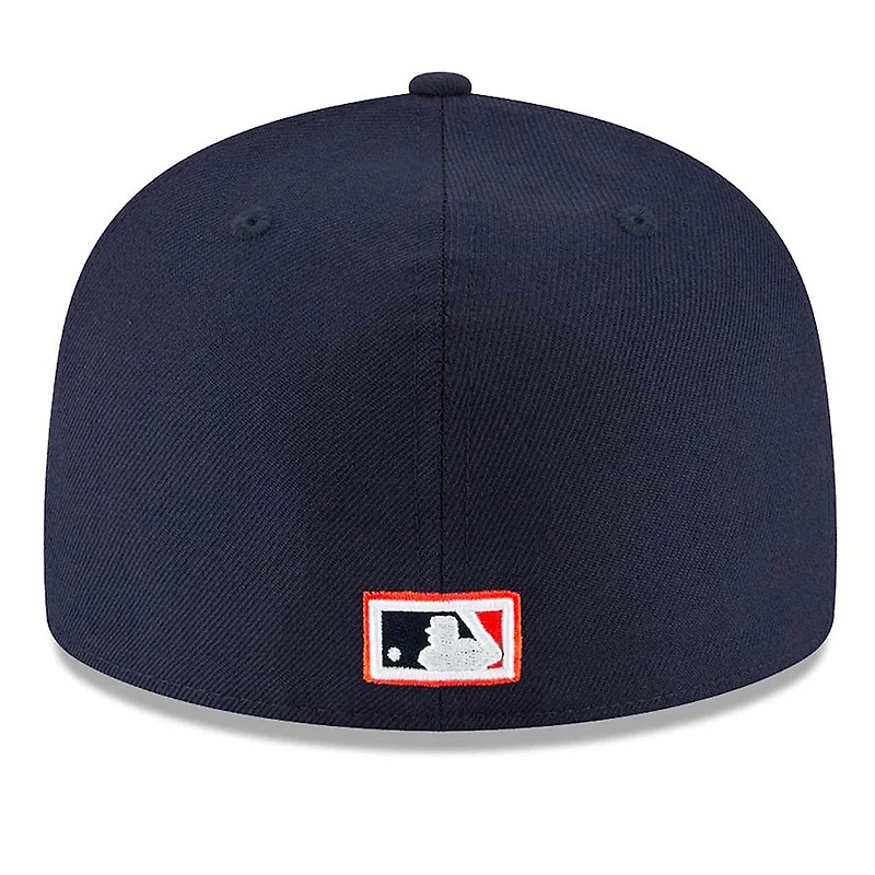 San Diego Padres New Era Navy Cooperstown 59FIFTY Fitted Hat