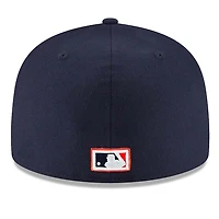 San Diego Padres New Era Navy Cooperstown 59FIFTY Fitted Hat