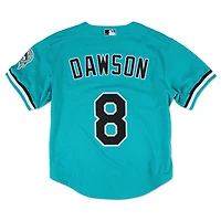 Florida Marlins Andre Dawson Teal 1995 Authentic Mesh Batting Practice Jersey