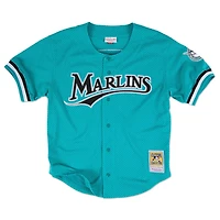 Florida Marlins Andre Dawson Teal 1995 Authentic Mesh Batting Practice Jersey