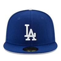 Los Angeles Dodgers Royal Blue Dodger Stadium 60 Years Side Patch 59FIFTY Fitted Hat