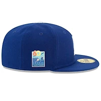 Los Angeles Dodgers Royal Blue Dodger Stadium 60 Years Side Patch 59FIFTY Fitted Hat