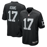 Las Vegas Raiders Davante Adams Nike Black Game Jersey