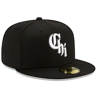 Chicago White Sox Black 2022 City Connect 59FIFTY Fitted Hat
