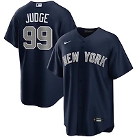 New York Yankees Aaron Judge Nike Navy Alternate Player Name Jersey