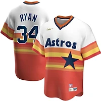Houston Astros Nolan Ryan Nike White Home Cooperstown Collection Player Jersey