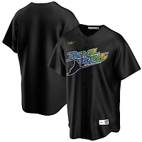 Tampa Bay Devil Rays Cooperstown Collection Nike Black Alternate Jersey