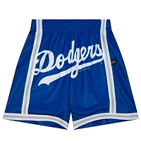 Los Angeles Dodgers Royal Blue Big Face Fashion Mitchell & Ness Shorts
