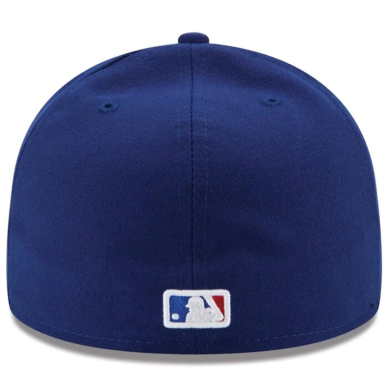 Texas Rangers New Era Royal Blue Game Authentic Collection On-Field 59FIFTY Fitted Hat