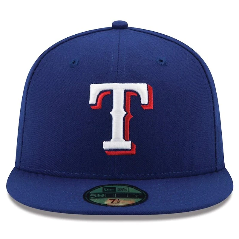 Texas Rangers New Era Royal Blue Game Authentic Collection On-Field 59FIFTY Fitted Hat