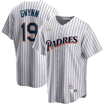 San Diego Padres Tony Gwynn Nike White Home Cooperstown Collection Player Jersey