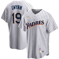 San Diego Padres Tony Gwynn Nike White Home Cooperstown Collection Player Jersey