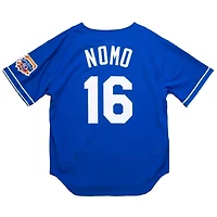 Los Angeles Dodgers Hideo Nomo Mitchell & Ness Royal Blue Cooperstown Collection Mesh Batting Practice Jersey