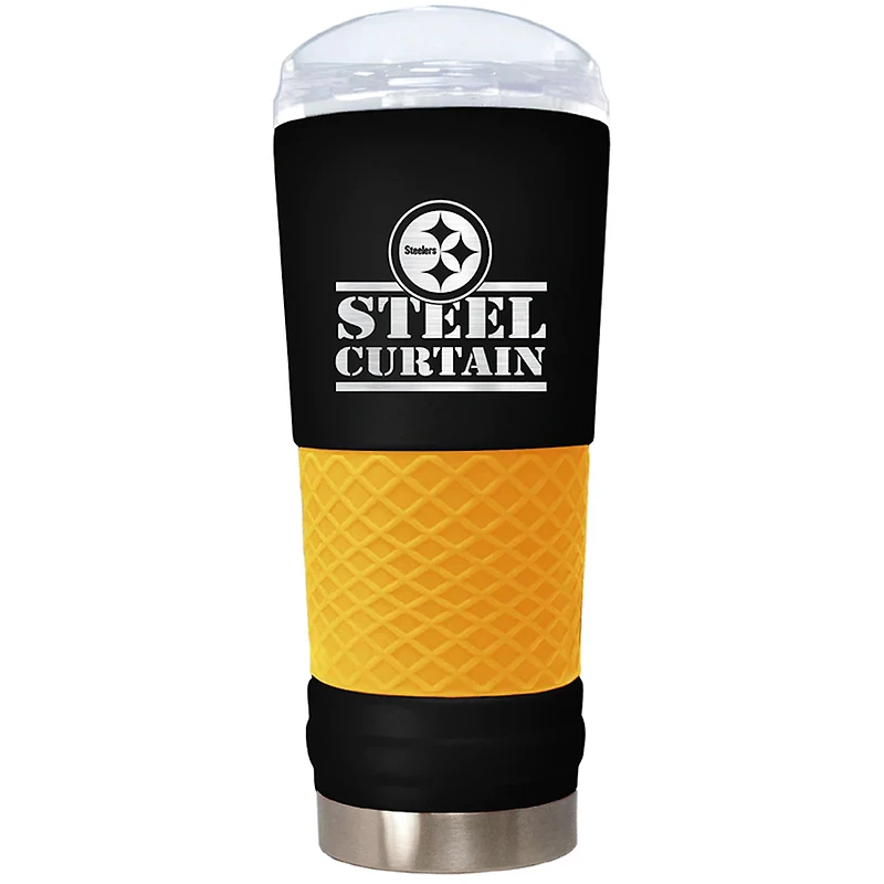 Pittsburgh Steelers 24 oz Rally Cry Draft Tumbler