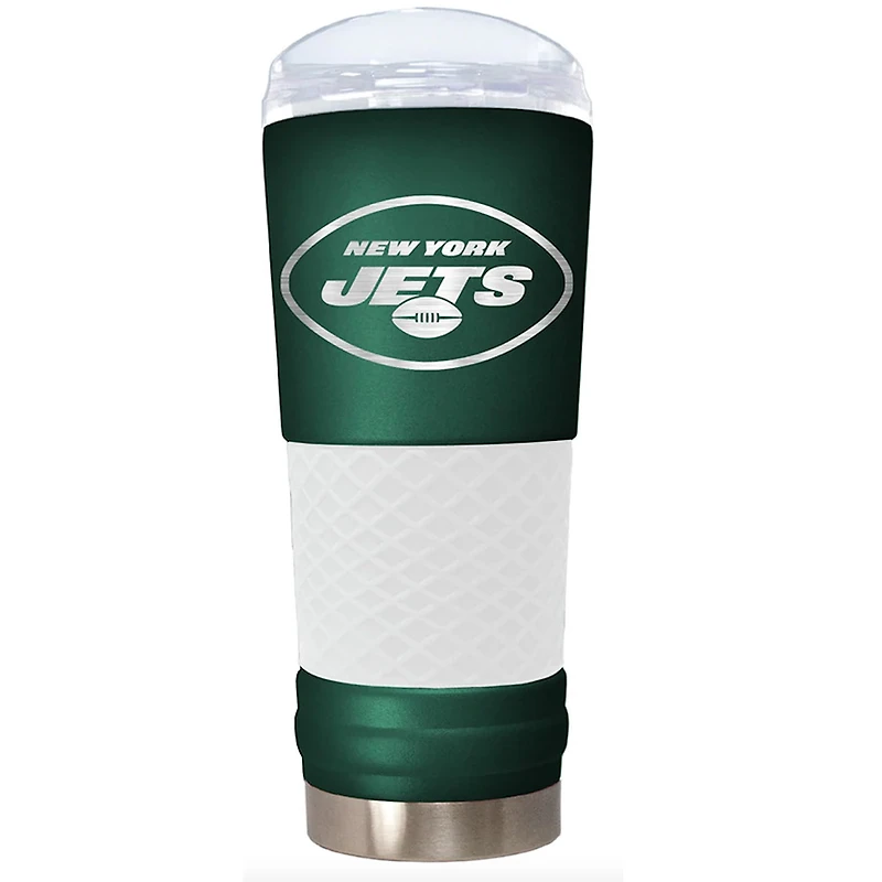 New York Jets 24 oz Etched Draft Tumbler