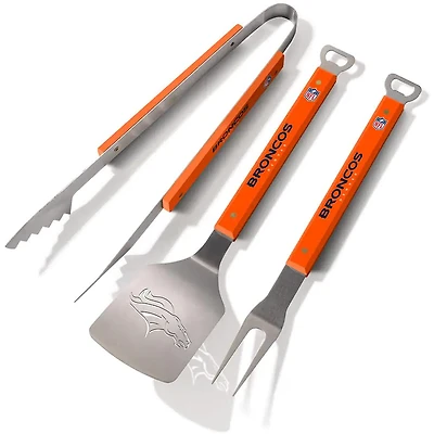 Denver Broncos 3-piece Grill Set