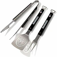 Las Vegas Raiders 3-piece Grill Set