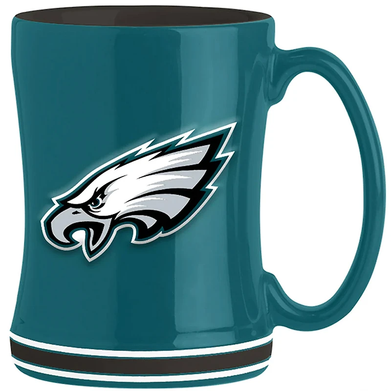 Philadelphia Eagles 14oz Team Logo Relief Mug