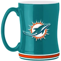 Miami Dolphins 14oz Team Logo Relief Mug