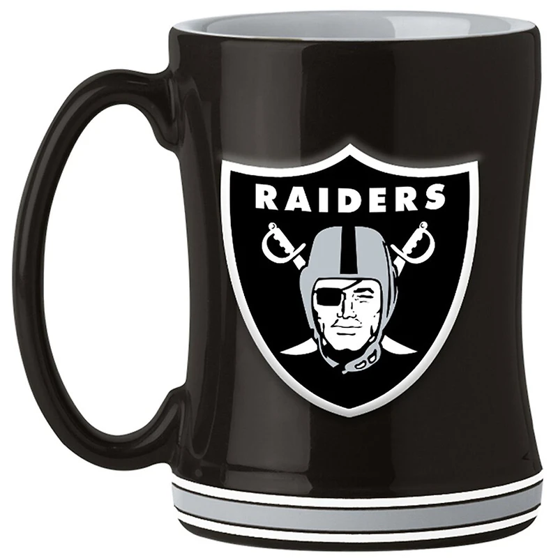 Las Vegas Raiders 14oz Team Logo Relief Mug