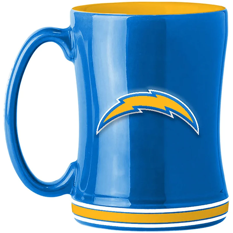 Los Angeles Chargers 14oz Team Logo Relief Mug