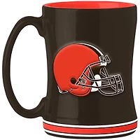 Cleveland Browns 14oz Team Logo Relief Mug