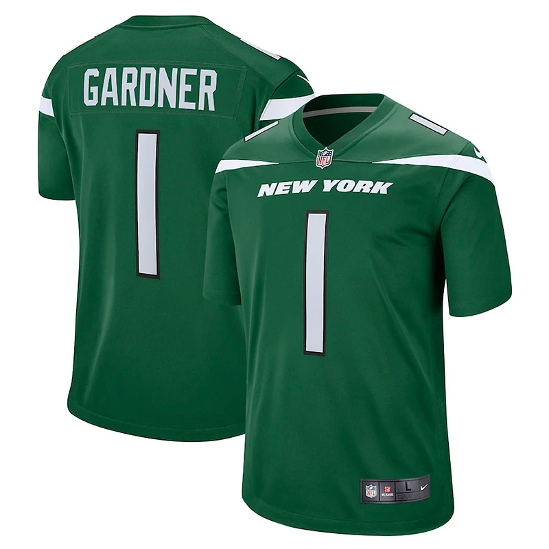 New York Jets Ahmad Sauce Gardner Gotham Green Nike Game Jersey