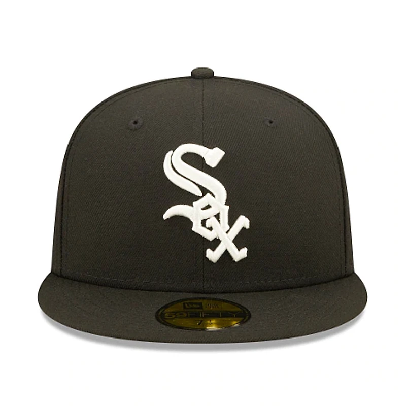 Chicago White Sox Black 2005 World Series Pop Sweat 59FIFTY Fitted Hat