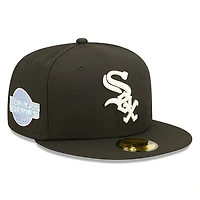 Chicago White Sox Black 2005 World Series Pop Sweat 59FIFTY Fitted Hat