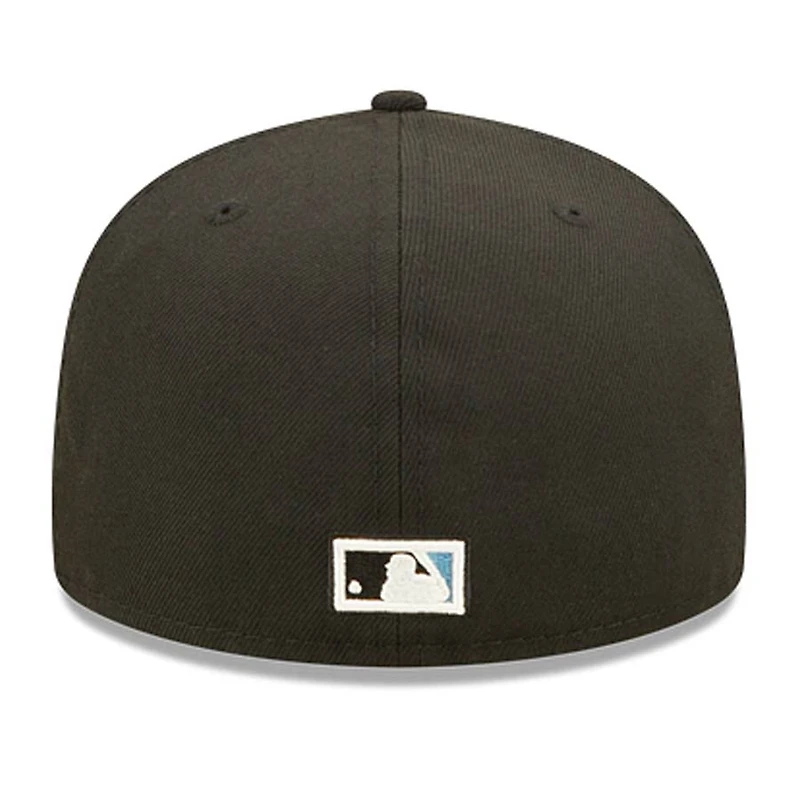 Florida Marlins Black 1997 World Series Pop Sweat 59FIFTY Fitted Hat