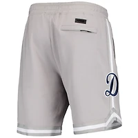 Los Angeles Dodgers Gray Pro Standard Chenille Shorts