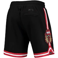 Chicago Bulls Black Pro Standard Chenille Shorts