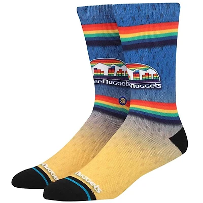 Denver Nuggets Hardwood Classics Fader Crew Stance Socks