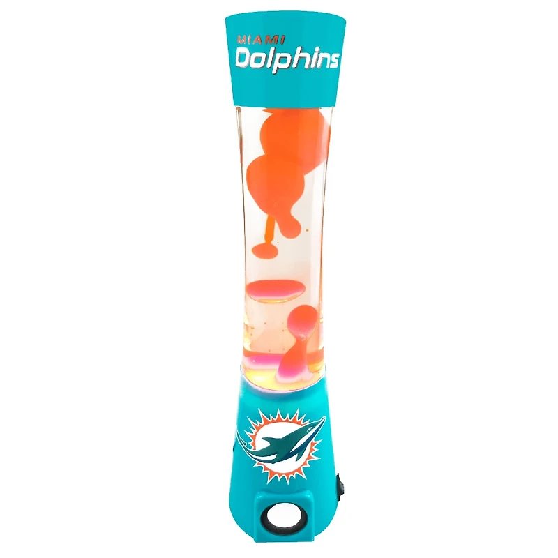 Miami Dolphins Magma Lava Lamp Bluetooth Speaker