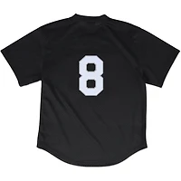 Chicago White Sox Bo Jackson Mitchell & Ness 1993 Black Cooperstown Mesh Pullover Jersey