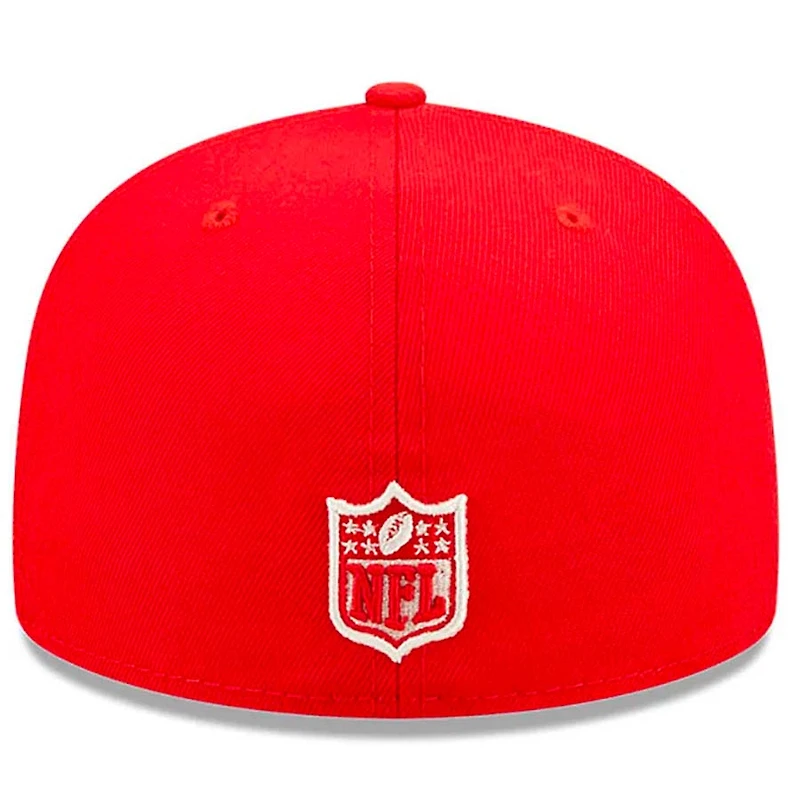 Kansas City Chiefs Red Super Bowl IV Pop Sweat NFL 59FIFTY Fitted Hat