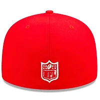 Kansas City Chiefs Red Super Bowl IV Pop Sweat NFL 59FIFTY Fitted Hat