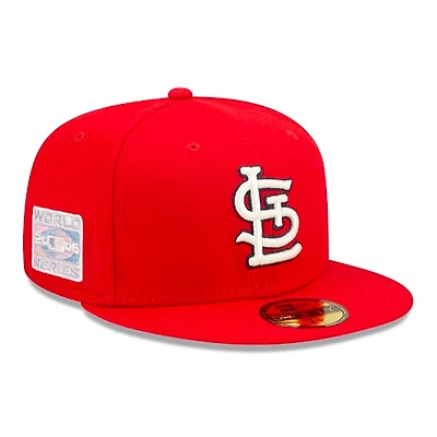 St. Louis Cardinals Red 2006 World Series Pop Sweat 59FIFTY Fitted Hat