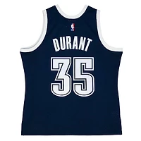 Oklahoma City Thunder Kevin Durant Mitchell & Ness 2015-16 Hardwood Classics Swingman Player Navy Alternate Jersey