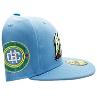 Buffalo Bisons Light Blue Lucky Charms Pack Hometown Collection Side Patch Gold UV Annual Clearance 59FIFTY Fitted Hat