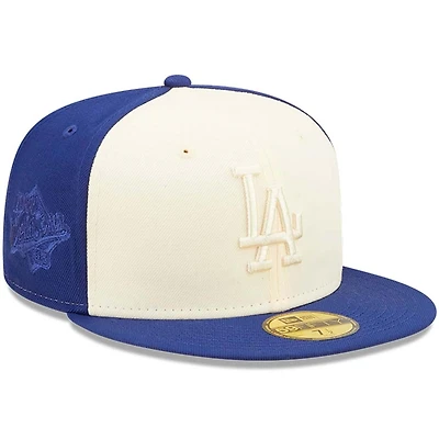 Los Angeles Dodgers Tonal Two Tone 1988 World Series Gray UV 59FIFTY Fitted Hat