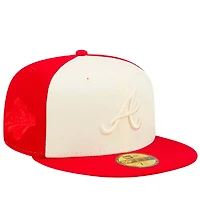 Atlanta Braves Tonal Two Tone 1995 World Series Gray UV Annual Clearance 59FIFTY Fitted Hat