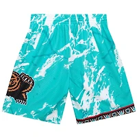 Vancouver Grizzlies 1996 Marble Mitchell & Ness Swingman Shorts