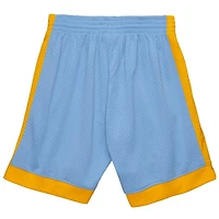Los Angeles Lakers Mitchell & Ness 2001-02 Blue Swingman Shorts