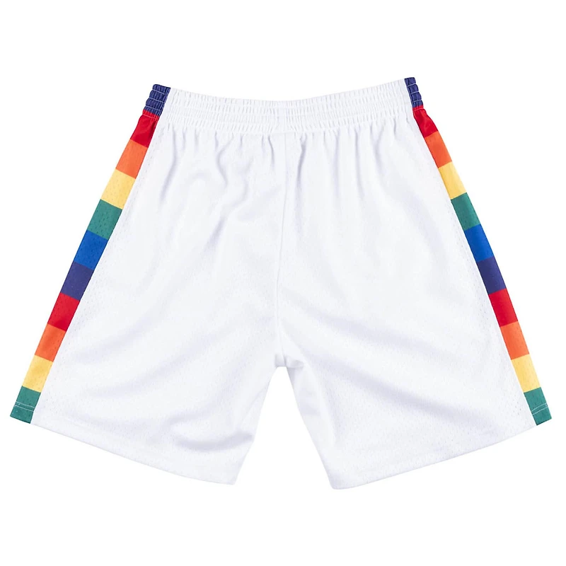 Denver Nuggets Mitchell & Ness 1991-92 White Swingman Shorts