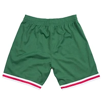 Milwaukee Bucks Mitchell & Ness 1971-72 Green Swingman Shorts