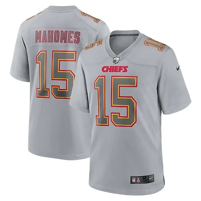 Kansas City Chiefs Patrick Mahomes Nike Atmosphere Gray Game Jersey