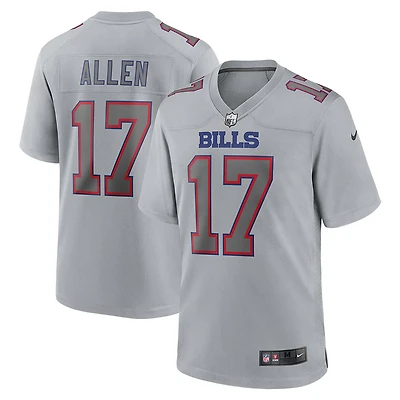 Buffalo Bills Josh Allen Nike Atmosphere Gray Game Jersey