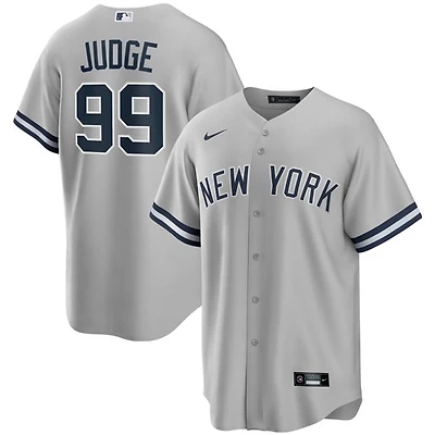 New York Yankees Aaron Judge Gray Nike Jersey